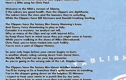 Chris Paul ne sera pas free agent cet été