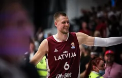 Kristaps Porzingis, chef de file de la Lettonie pour le TQO