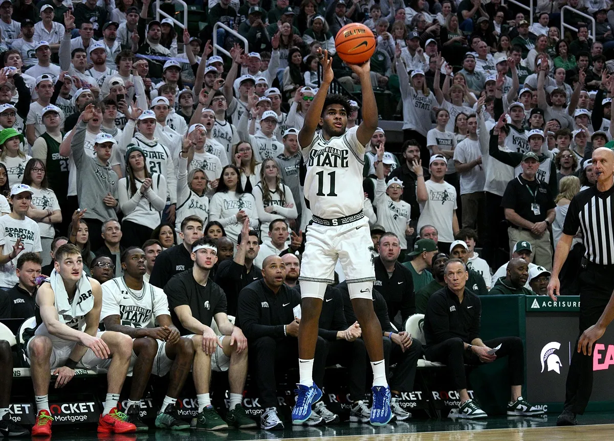 Jase Richardson avec Michigan State