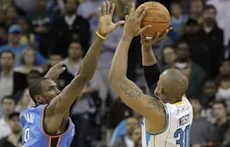 New Orleans – Oklahoma : David West à la dernière seconde