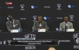 Brooklyn : les premiers mots de Paul Pierce et Kevin Garnett