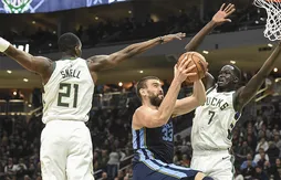 Le duo Gasol-Conley met fin à l’invincibilité des Bucks à domicile