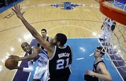 Tim Duncan clutch ; Tony Parker en mode record