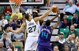 Le Jazz écrabouille les Hornets avec 22 rebonds de Rudy Gobert !