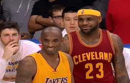LeBron James se marre avec Kobe Bryant après un alley oop manqué