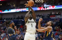 Rudy Gobert surpris par la mobilité de Zion Williamson