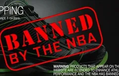 La NBA bannit un modèle de chaussures !