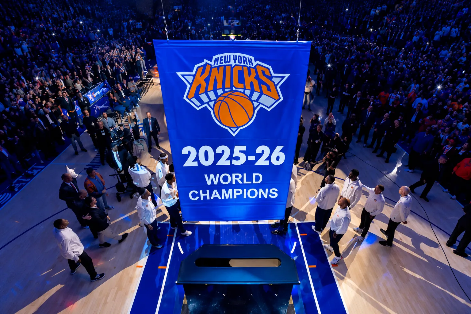 Après la fête, les Knicks avaient « les pieds dans la boue »