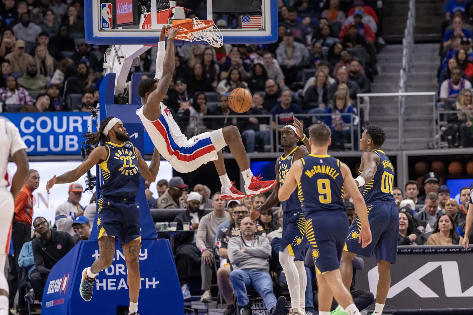 pistons pacers