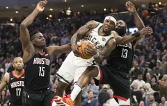 Eric Bledsoe vole la vedette au duel Harden – Antetokounmpo