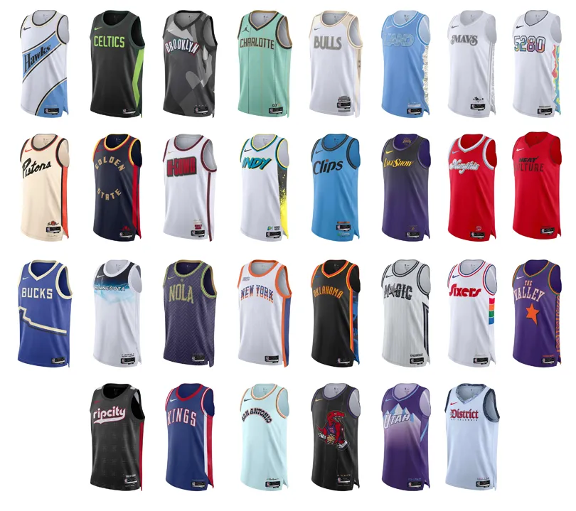 Les maillots "City Edition"