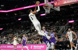 Un Victor Wembanyama très efficace et propre face au Jazz