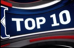 Le Top 10 de la nuit : Jayson Tatum grimpe sur Paul George