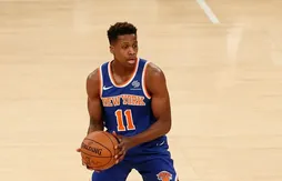 Frank Ntilikina prend son mal en patience