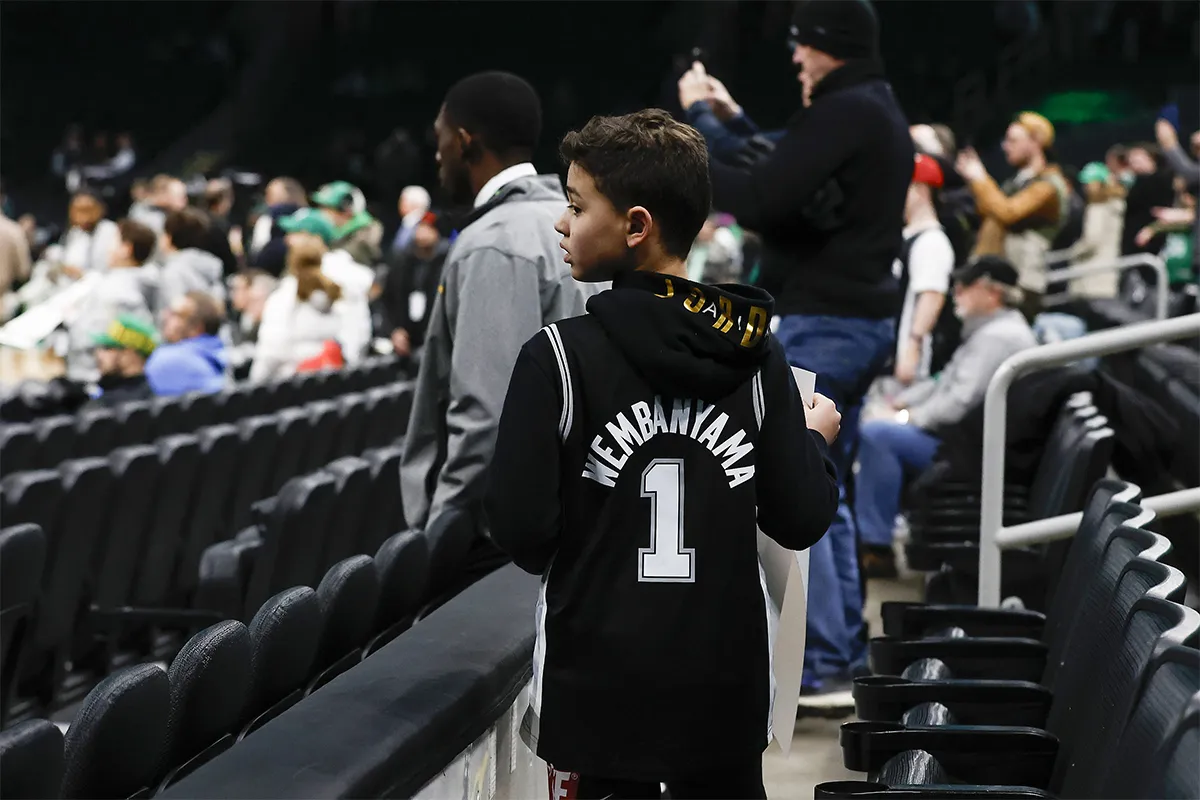 Le maillot de Victor Wembanyama