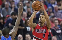 Les images du coup de chaud de Damian Lillard