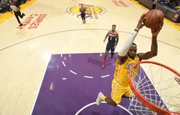 Les Lakers écrasent les Wizards pour s’offrir une 10e victoire de suite