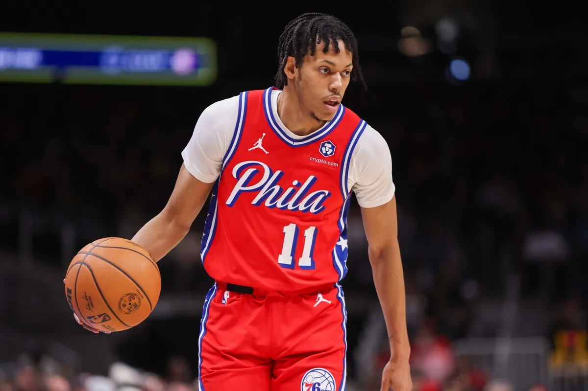 Jeff Dowtin Jr avec les Sixers