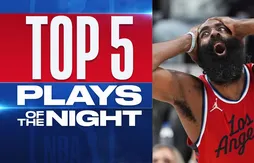 Le Top 5 de la nuit | James Harden fait danser Evan Mobley