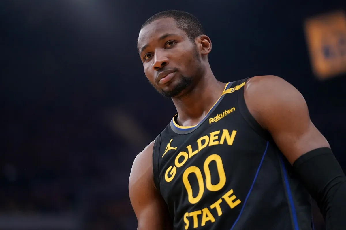 Jonathan Kuminga avec les Warriors