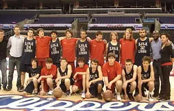 Document : quand des cadets de Talence jouent au Staples Center…