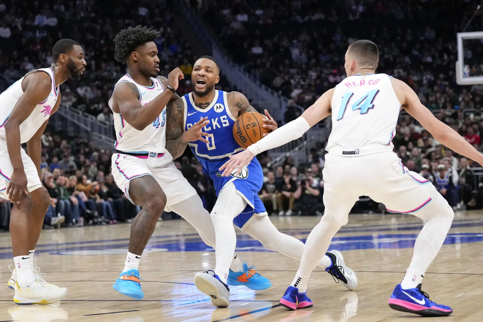 Damian Lillard Bucks - Heat