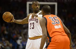 LeBron James et Kevin Love surclassent OKC