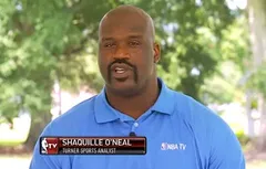 L’image du soir : le nouveau look de Shaq commentateur