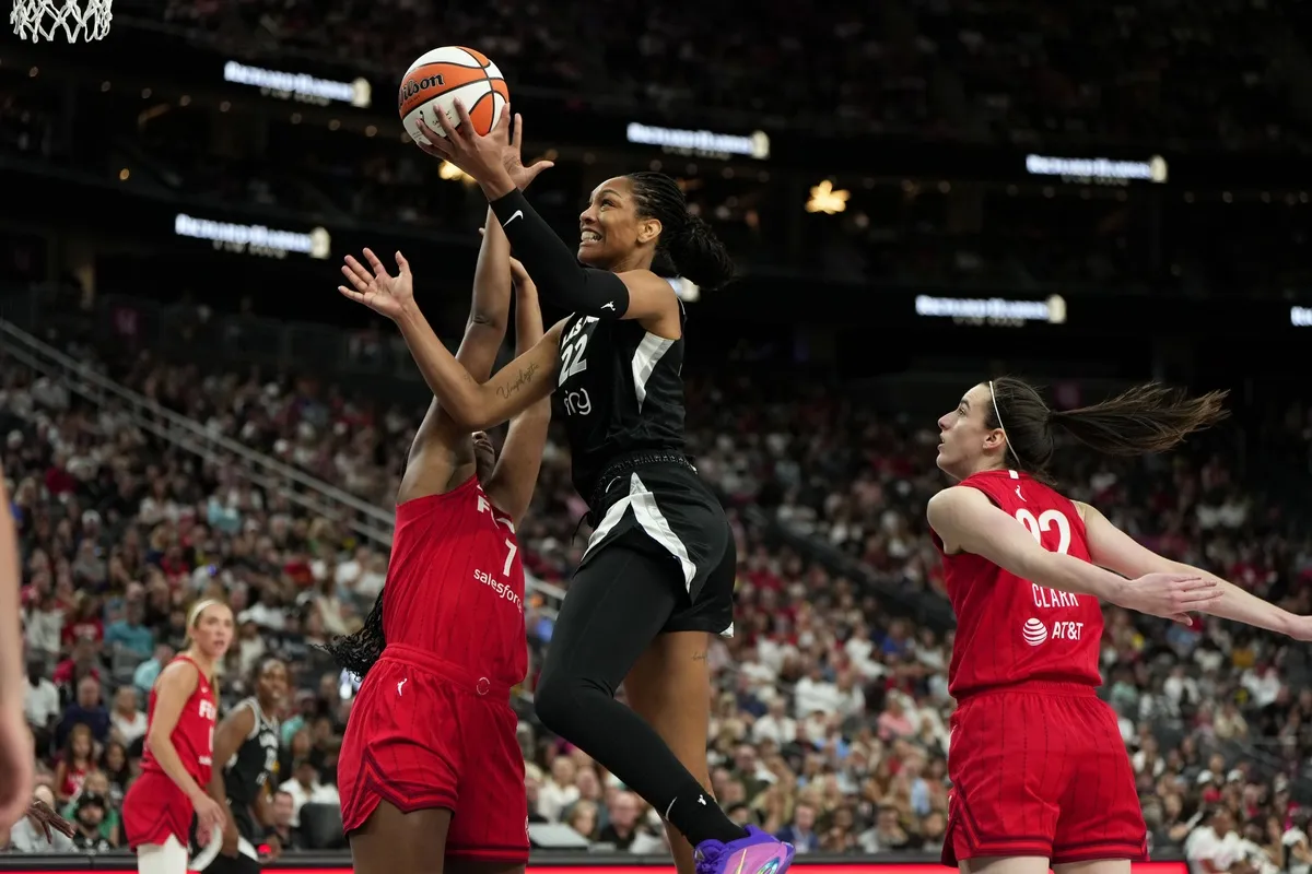 A'ja Wilson avec les Aces