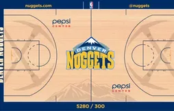 Un nouveau parquet pour les Nuggets