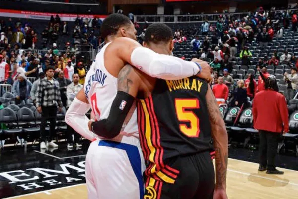 Pour Dejounte Murray, Russell Westbrook est le « GOAT » des meneurs