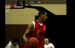 Hoop Summit 2009 : l’équipe du reste du monde à l’entraînement