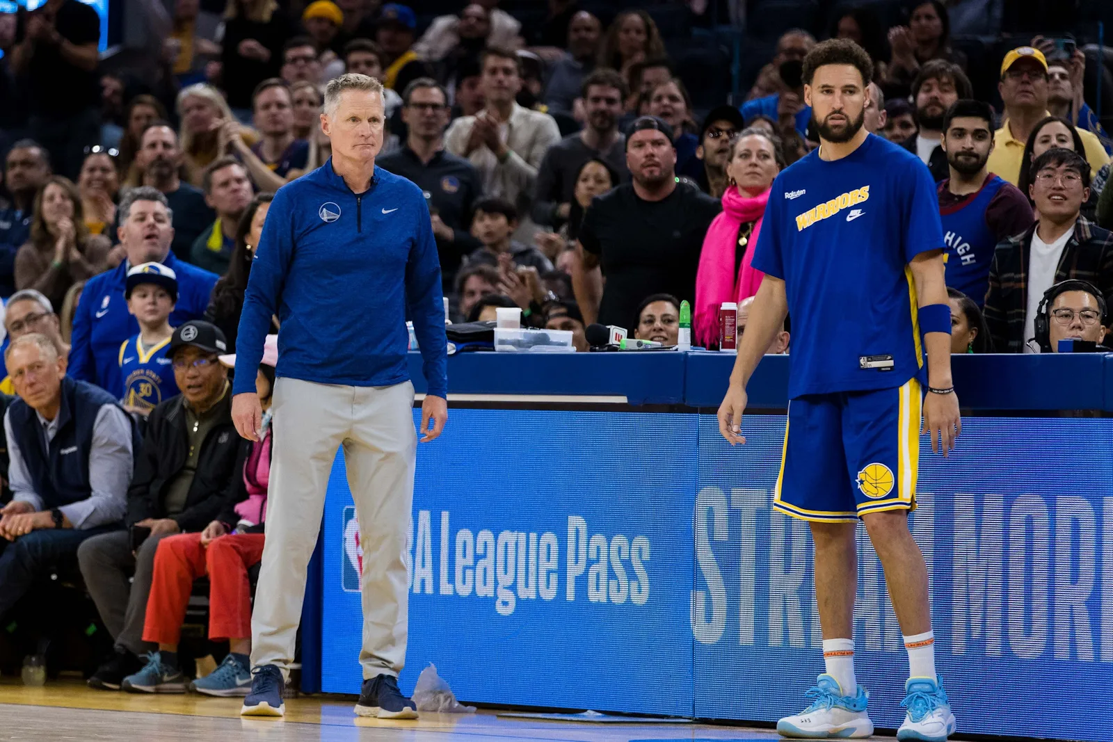 Klay Thompson Steve Kerr (Warriors)