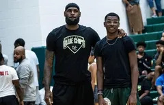 Et si LeBron James jouait aussi avec Bryce, le petit frère de Bronny