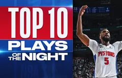Le Top 10 de la nuit | Le poster de Malik Beasley sur OG Anunoby