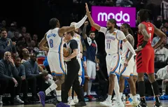 Le Thunder stoppe la belle série des Blazers
