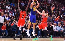 Le 29 octobre 2018, Klay Thompson s’emparait du record de 3-pts sur un match