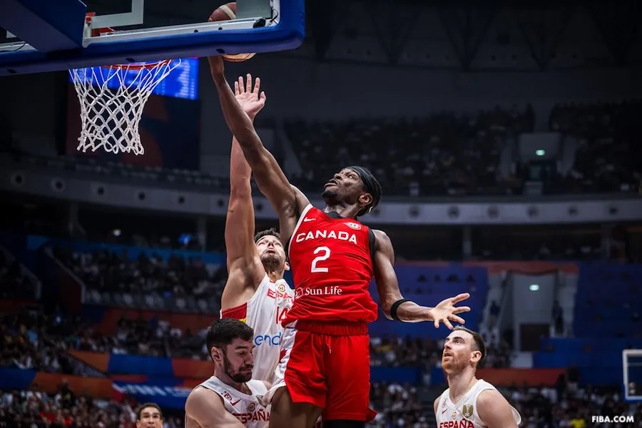 Shai Gilgeous-Alexander avec le Canada