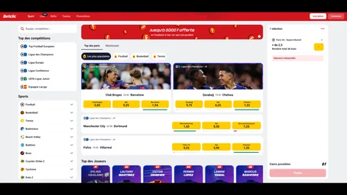 Betclic CI propose la meilleure ergonomie pour parier en Afrique