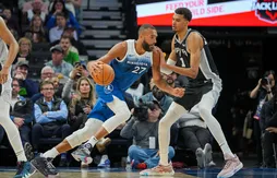 Face à Victor Wembanyama, Rudy Gobert affiche ses progrès en attaque