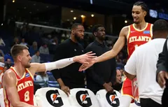 Zaccharie Risacher et Jalen Johnson brillent face aux Grizzlies