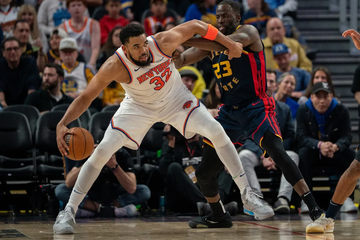 Draymond Green et Karl-Anthony Towns