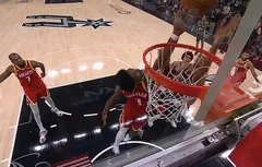 Victor Wembanyama aurait préféré dunker sur Amen Thompson