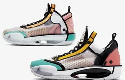 La Air Jordan 34 aime le rouge et le pop art