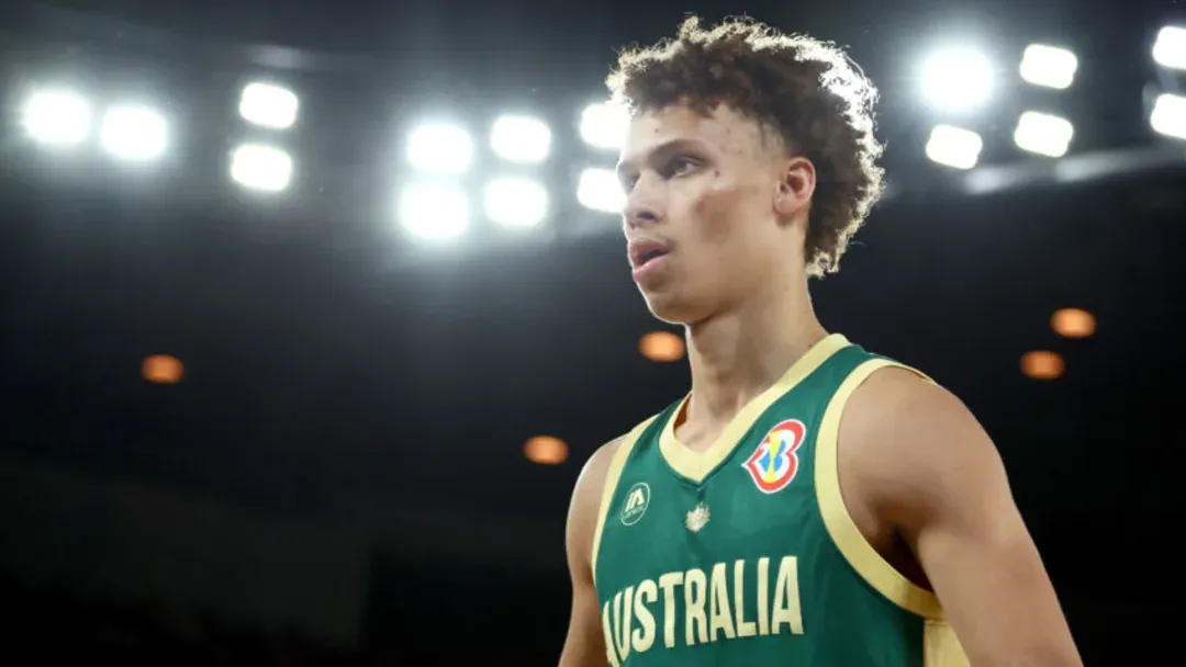 Dyson Daniels lors de Australie - France