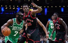 Les Raptors loupent une très belle occasion face aux Celtics