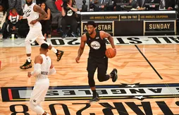 Par respect, Joel Embiid a laissé le dernier shoot aux « Splash Brothers »