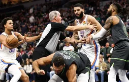 Rudy Gobert expulsé, le Thunder s’impose à Minnesota