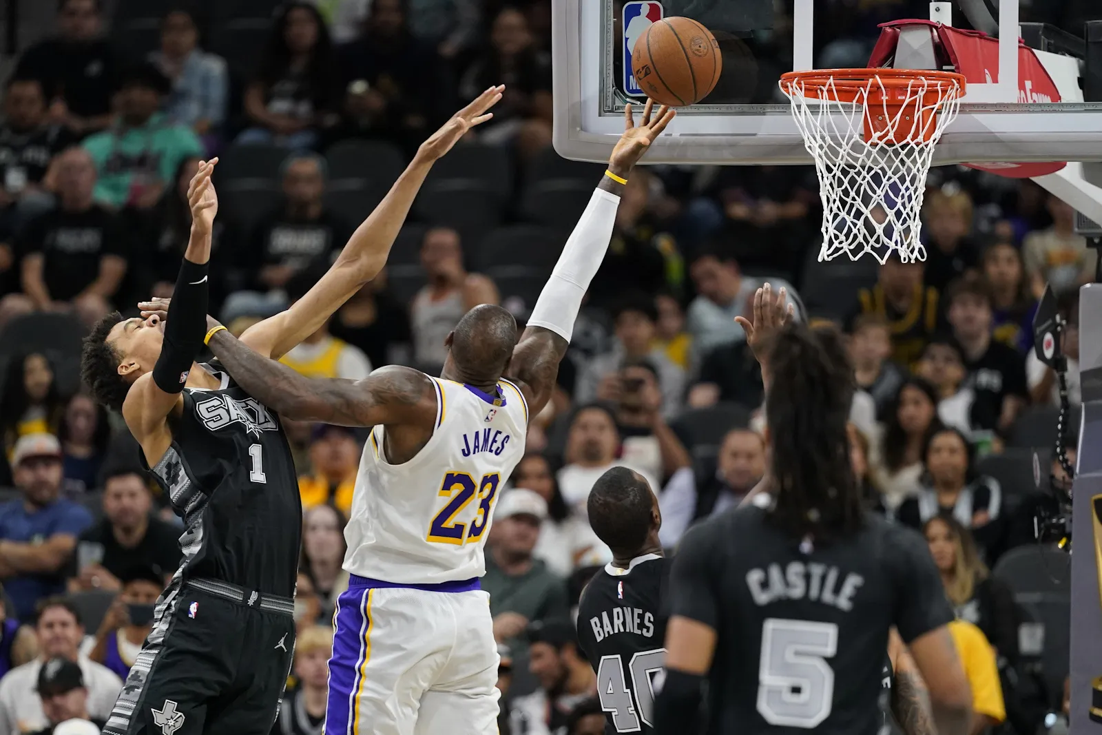 lebron james victor wembanyama