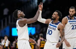 Mike Conley impressionné par le leadership d’Anthony Edwards